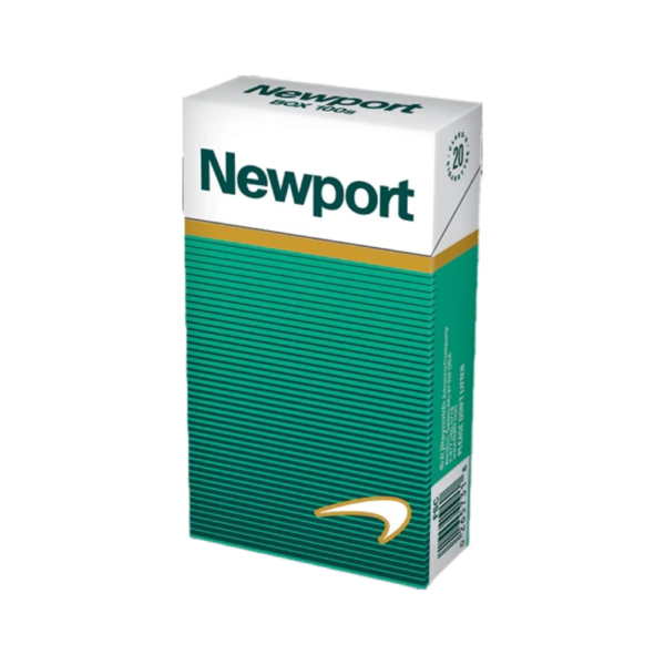 Newport cigarettes classic American menthol tobacco brand green packaging