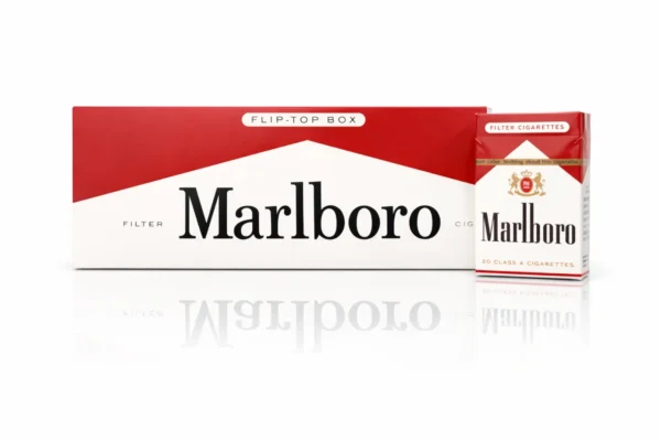 Marlboro Red US cigarettes classic American tobacco brand red packaging